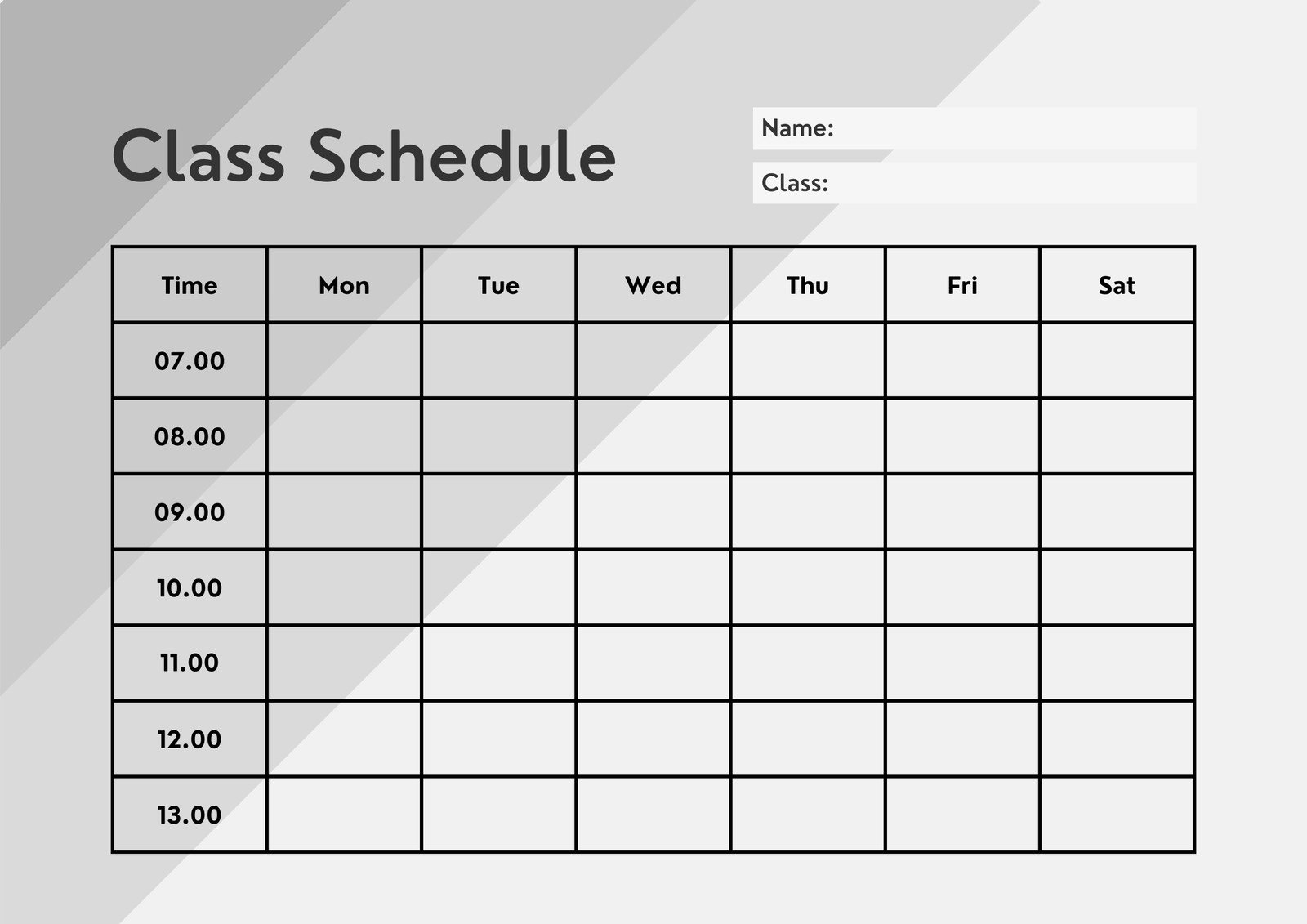 Free Printable Class Schedule Templates To Customize Canva Free Printable Class Schedule Templates To Customize Canva