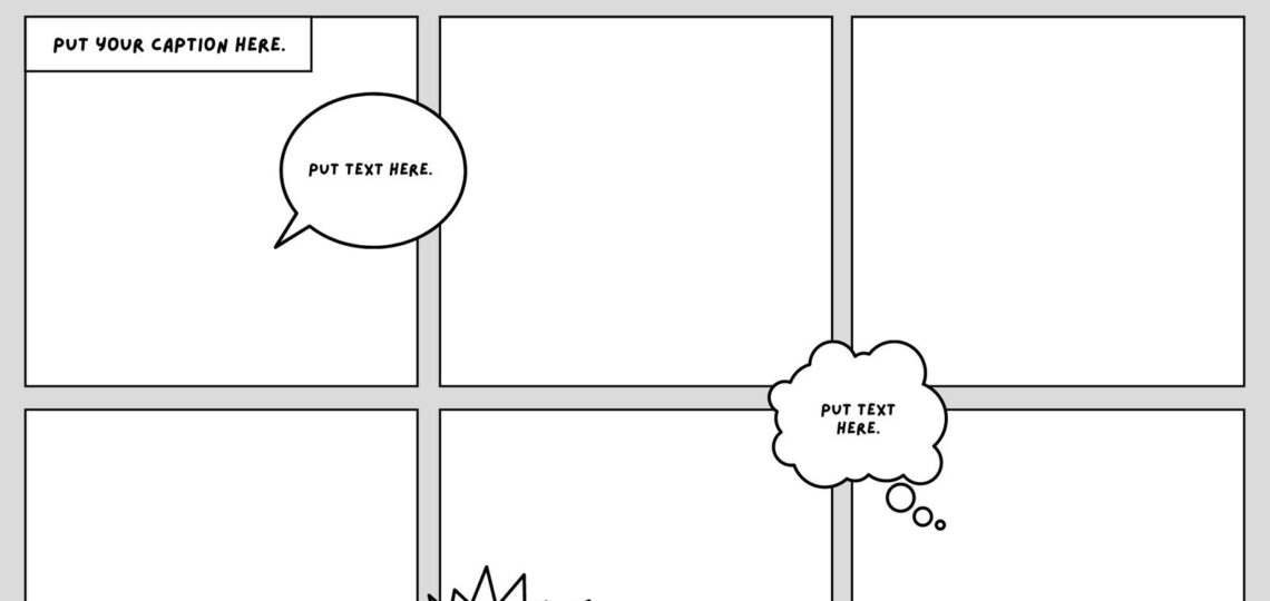Free Printable Comic Strip Templates You Can Customize Canva