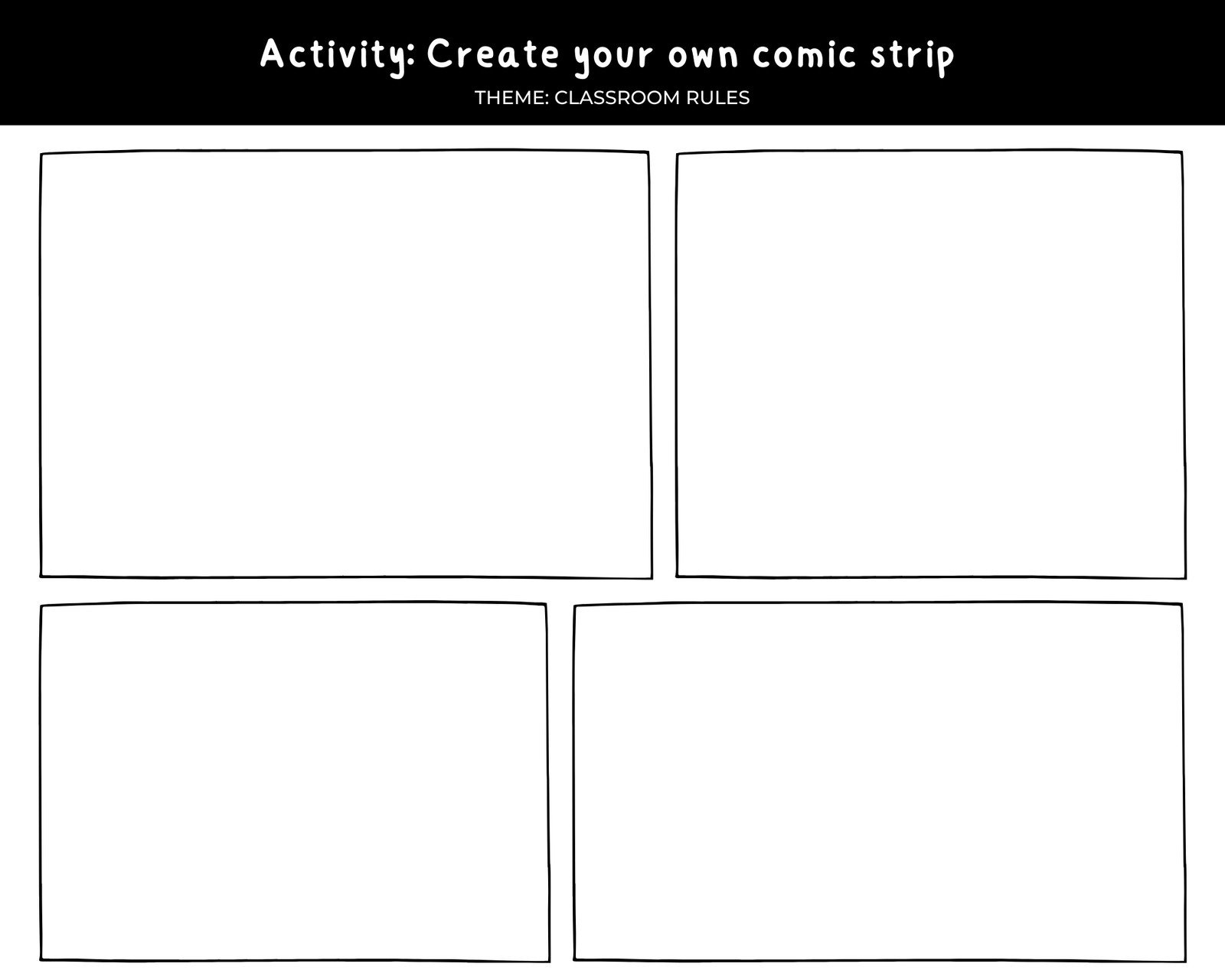 Free Printable Comic Strip Templates You Can Customize Canva Free Printable Comic Strip Templates You Can Customize Canva