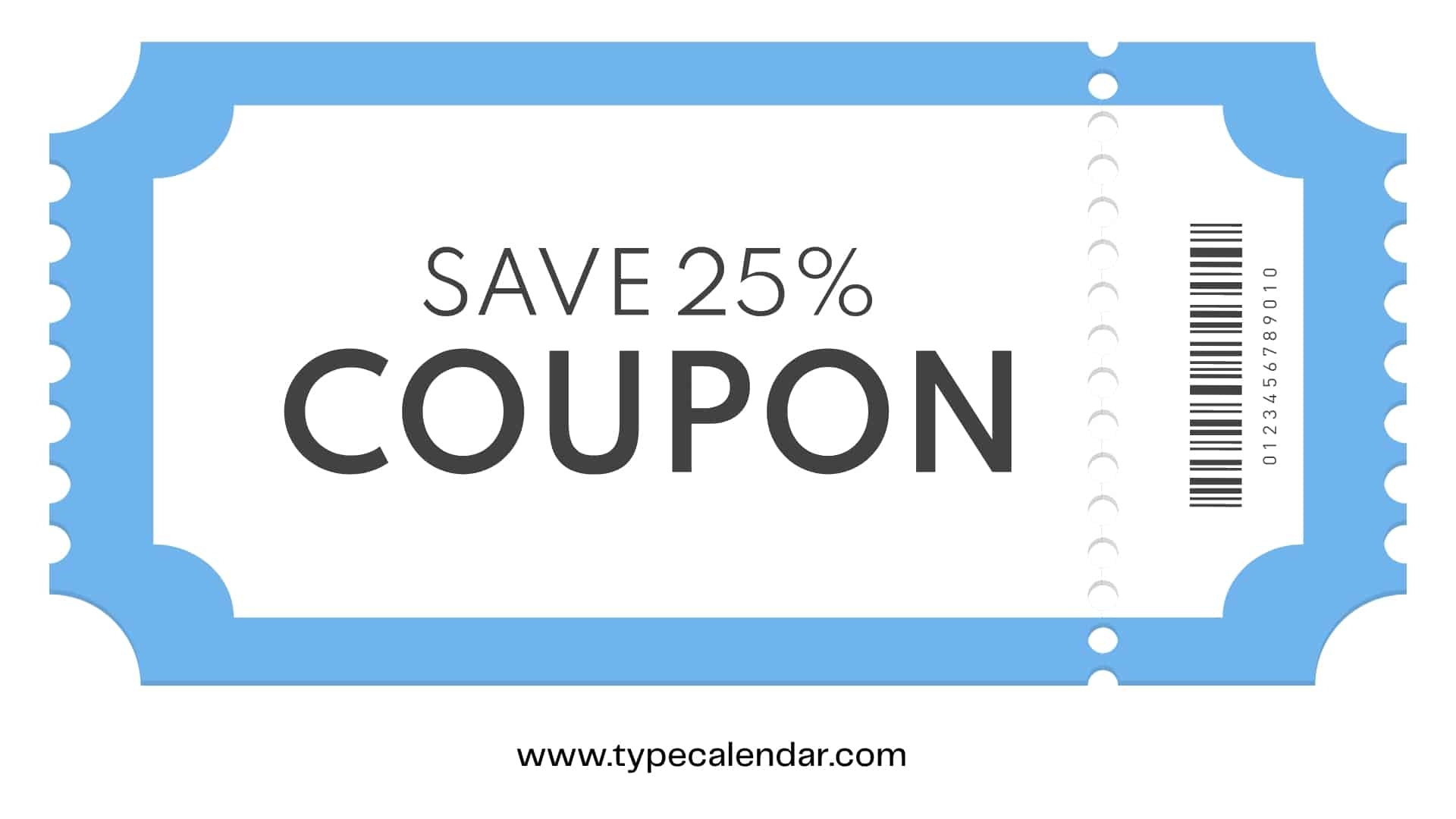 Printable Coupon Templates Free