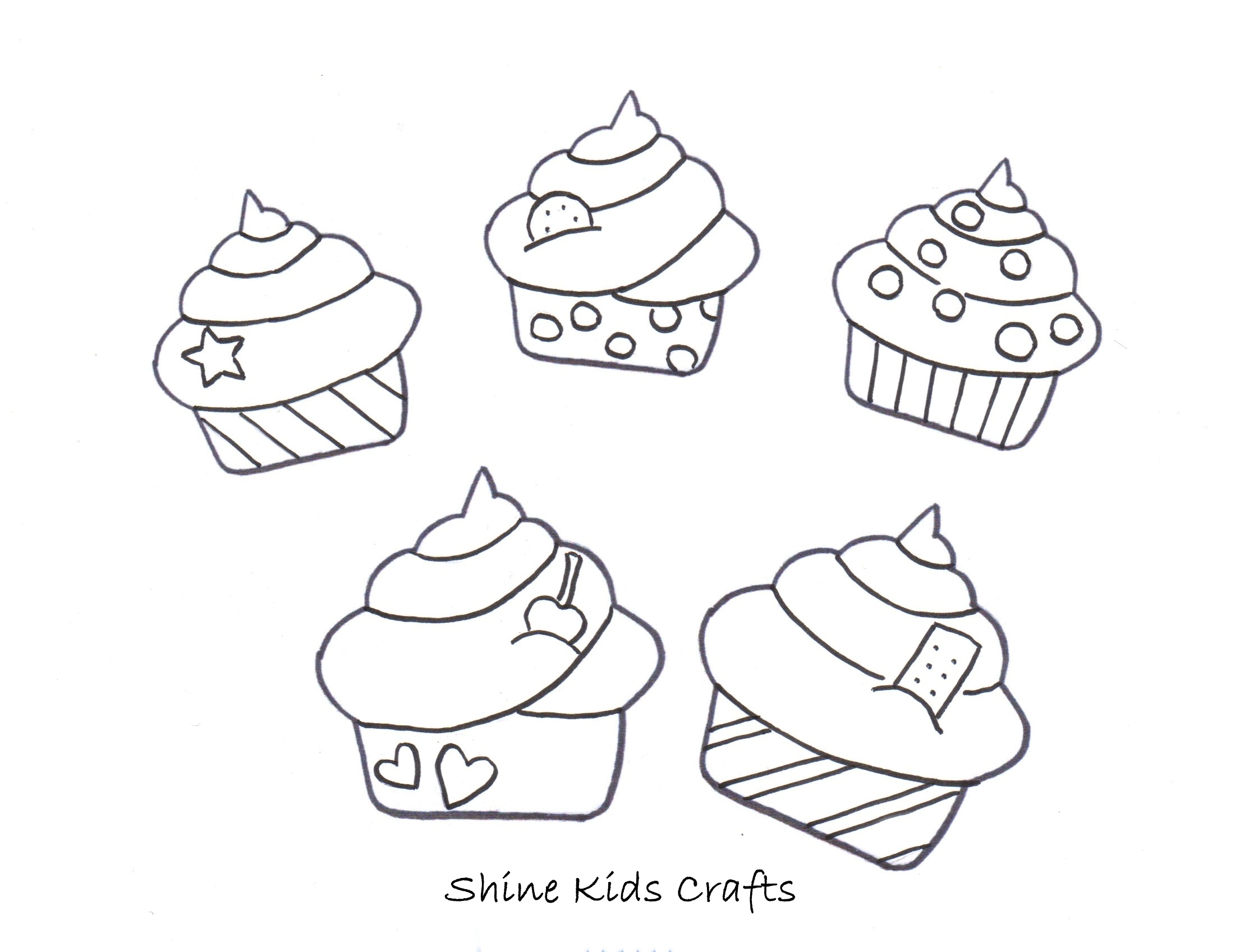 Free Printable Cupcake Coloring Calendar Party Food Cupcakes Shine Kids Crafts Free Printable Cupcake Coloring Calendar Party Food Cupcakes Shine Kids Crafts
