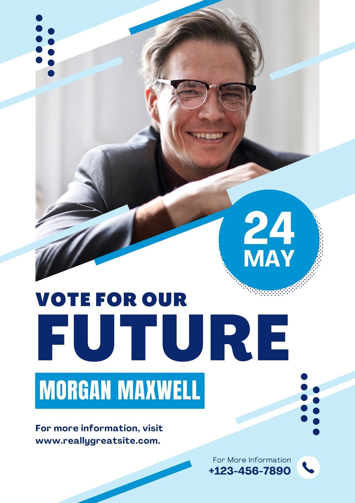 Free Printable Customizable Election Poster Templates Canva