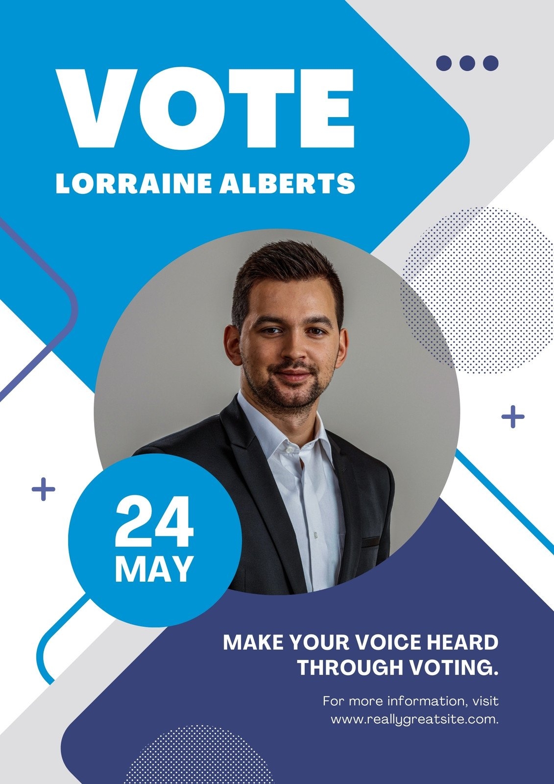 Free Printable Customizable Election Poster Templates Canva