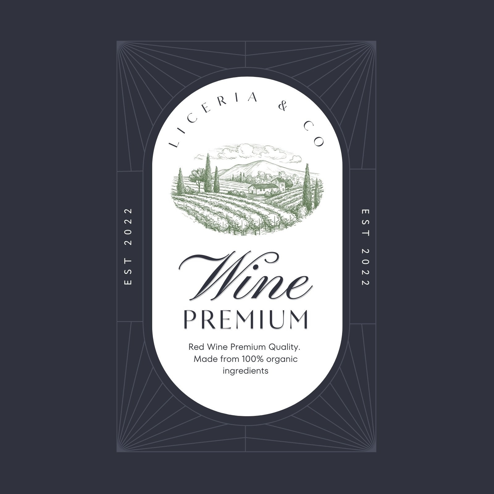 Free Printable Wine Label Template Free Printable Wine Label Template