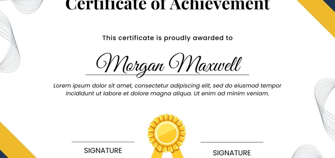 Free Printable Employee Of The Month Certificate Templates Canva