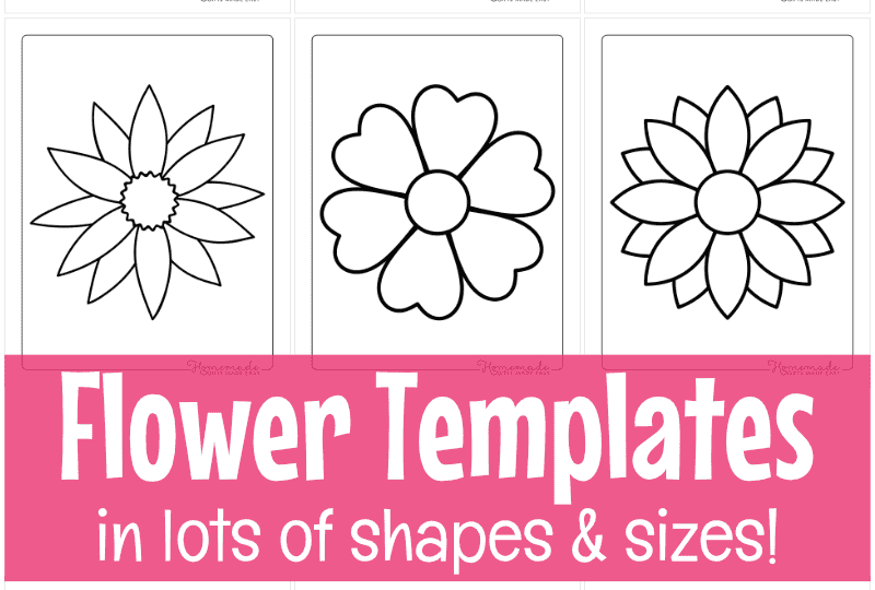 Free Printable Flower Templates For Crafts