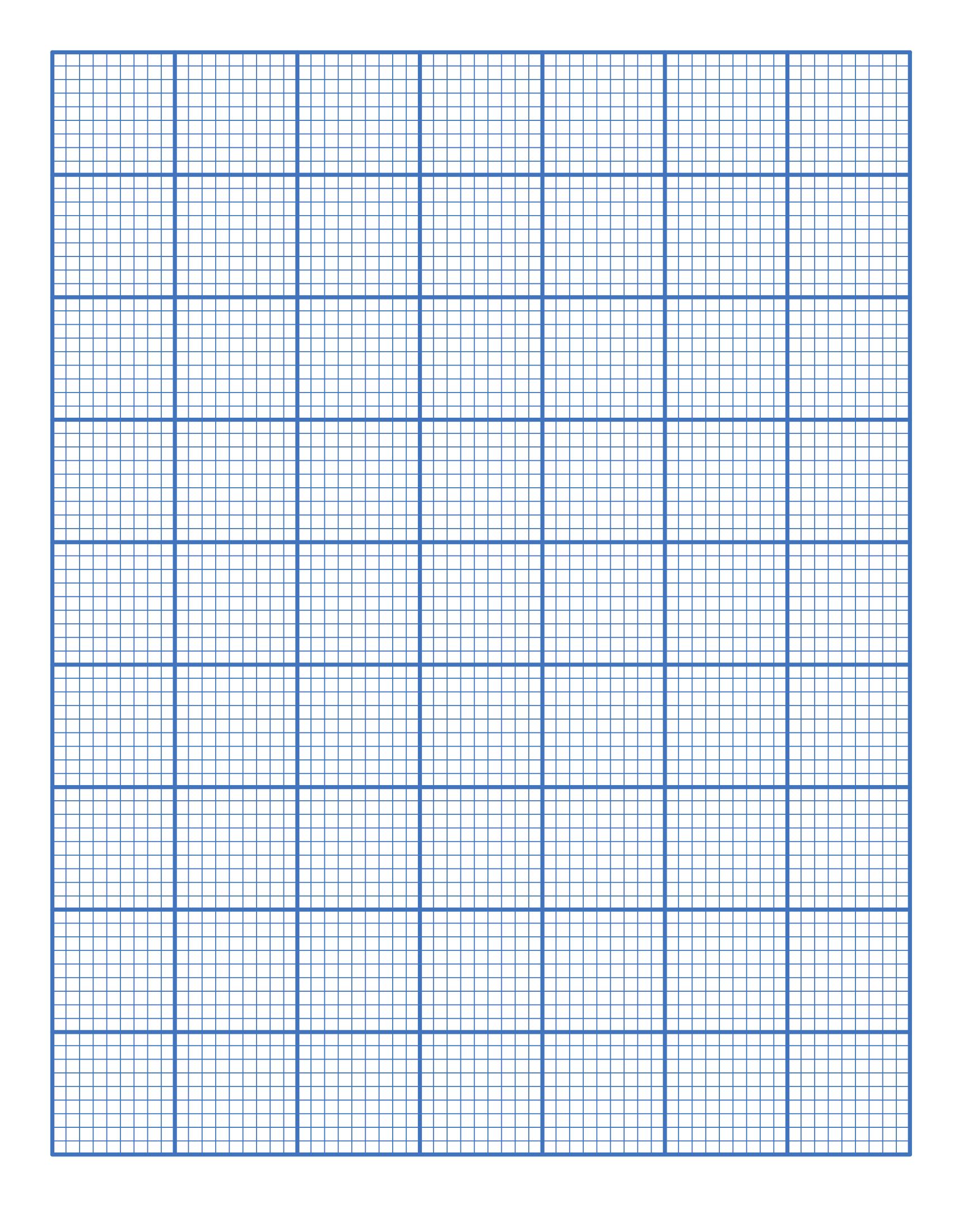 Free Printable Graph Paper Template
