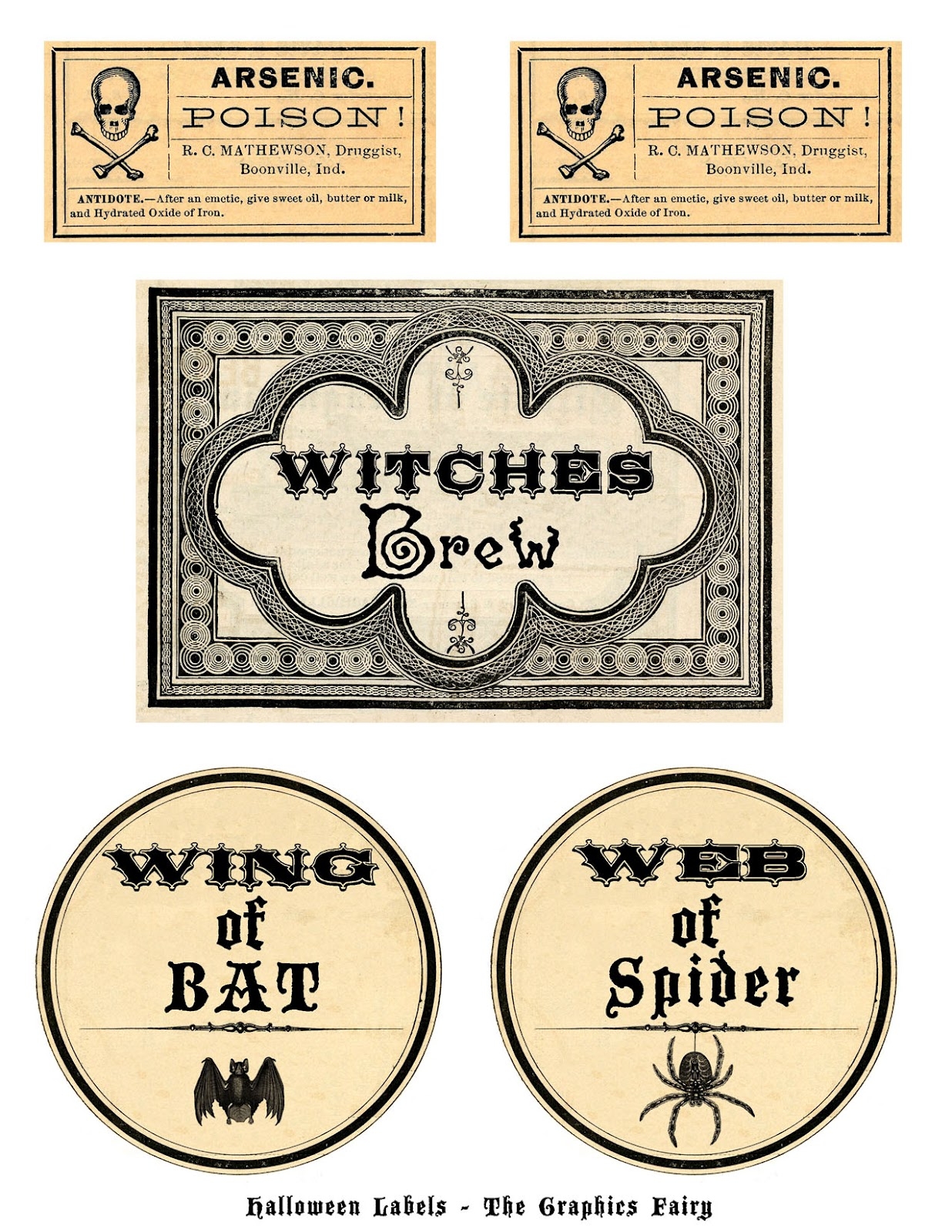 Free Printable Halloween Labels Potions The Graphics Fairy Free Printable Halloween Labels Potions The Graphics Fairy