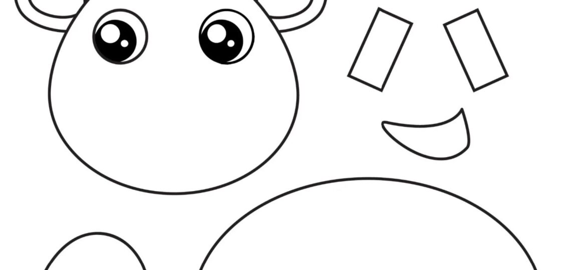 Free Printable Hippo Craft Template Simple Mom Project