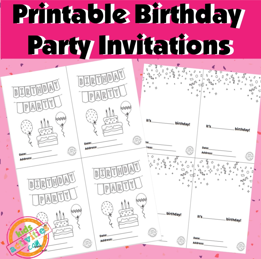 Free Printable Photo Invitation Templates