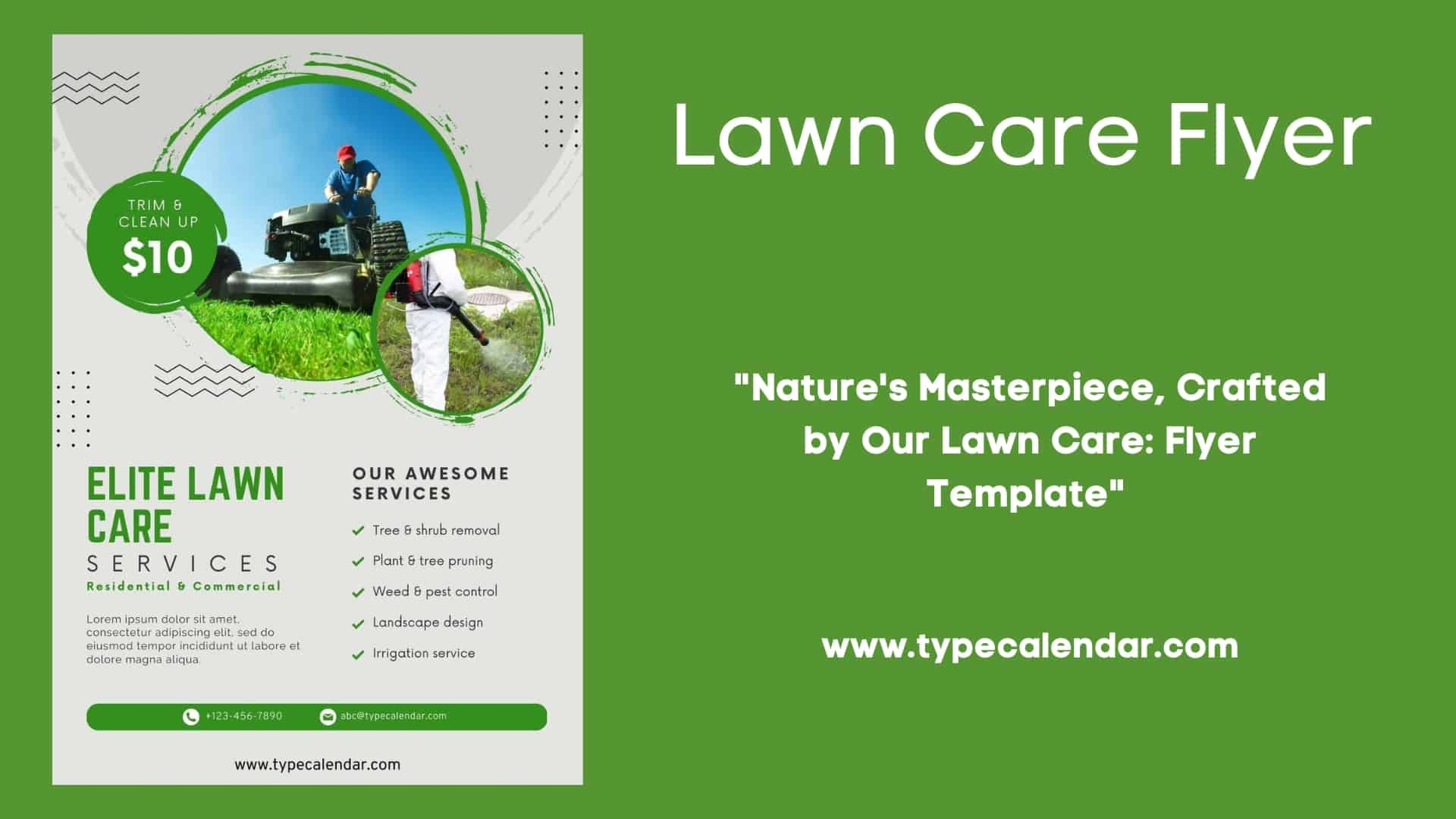 Landscaping Flyer Templates Free Printable Landscaping Flyer Templates Free Printable