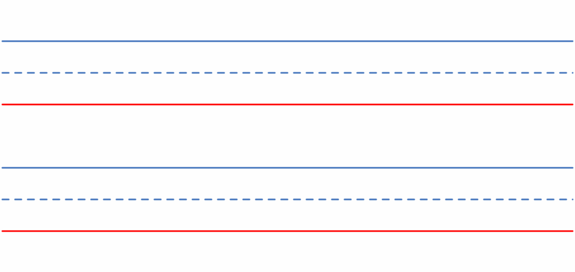 Free Printable Lined Paper Handwriting Notebook Templates
