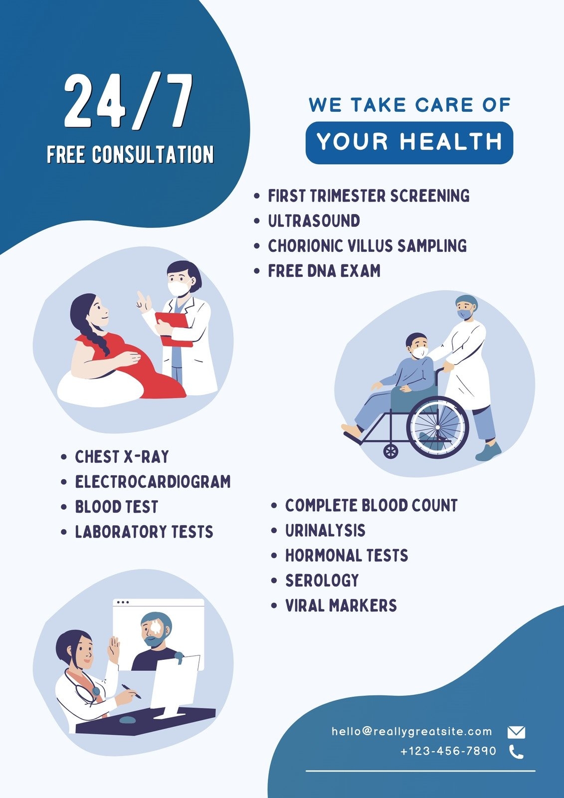Free Printable Medical Flyer Templates Canva