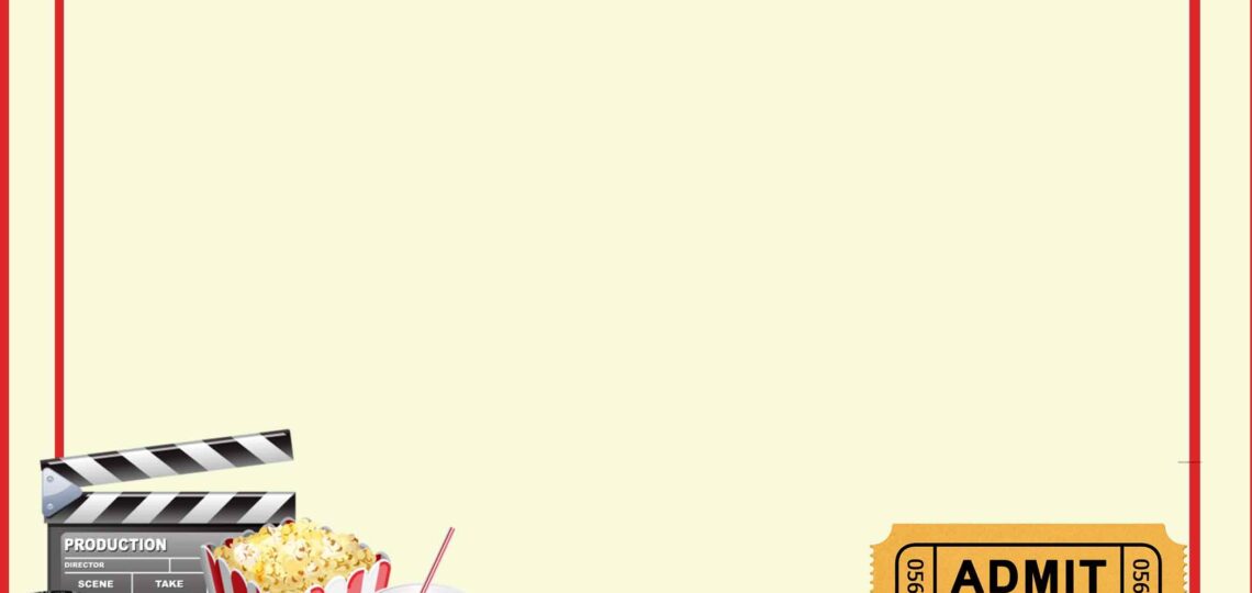 FREE PRINTABLE Movie Ticket Birthday Invitation Template Worksheets Library