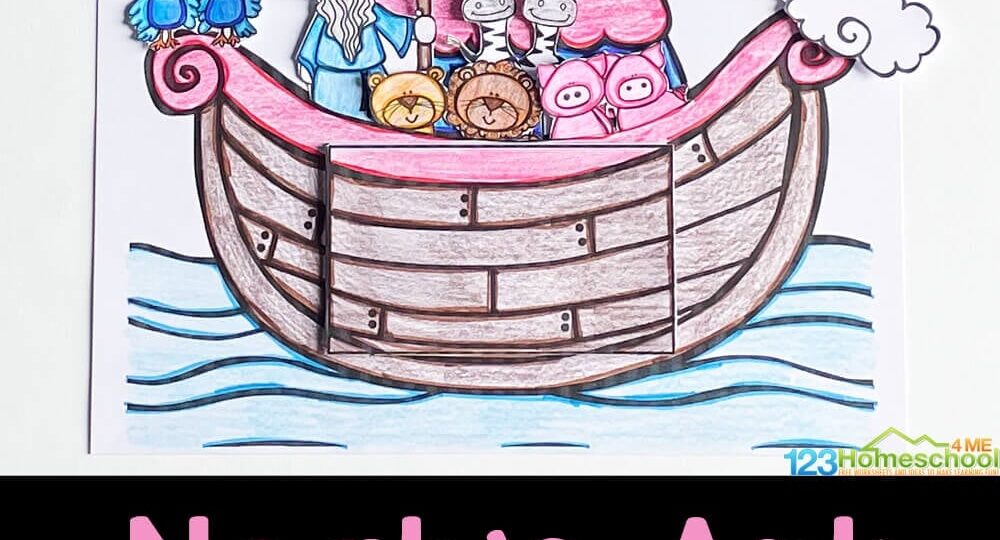 FREE Printable Noah s Ark Craft For Kids