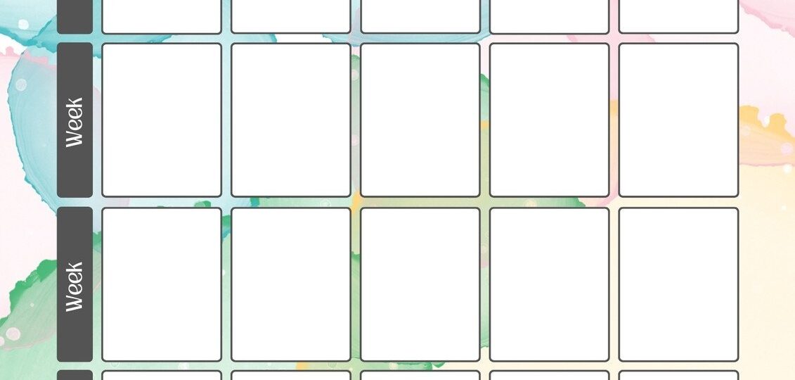 Free Printable Preschool Lesson Plan Templates Canva