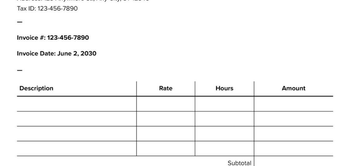 Free Printable Professional Invoice Templates To Customize Canva