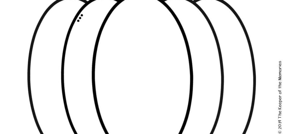 Free Printable Pumpkin Template The Keeper Of The Memories