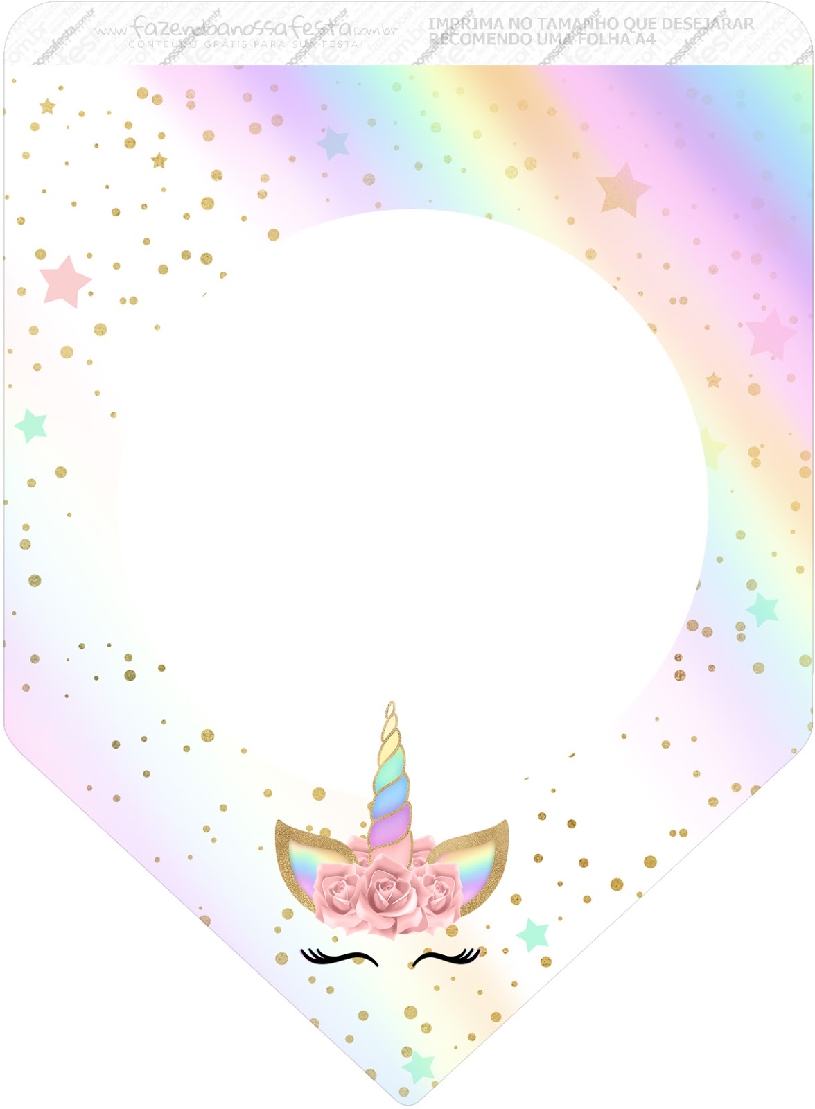 Free Printable Rainbow Unicorn Birthday Banner Birthday Buzzin Worksheets Library