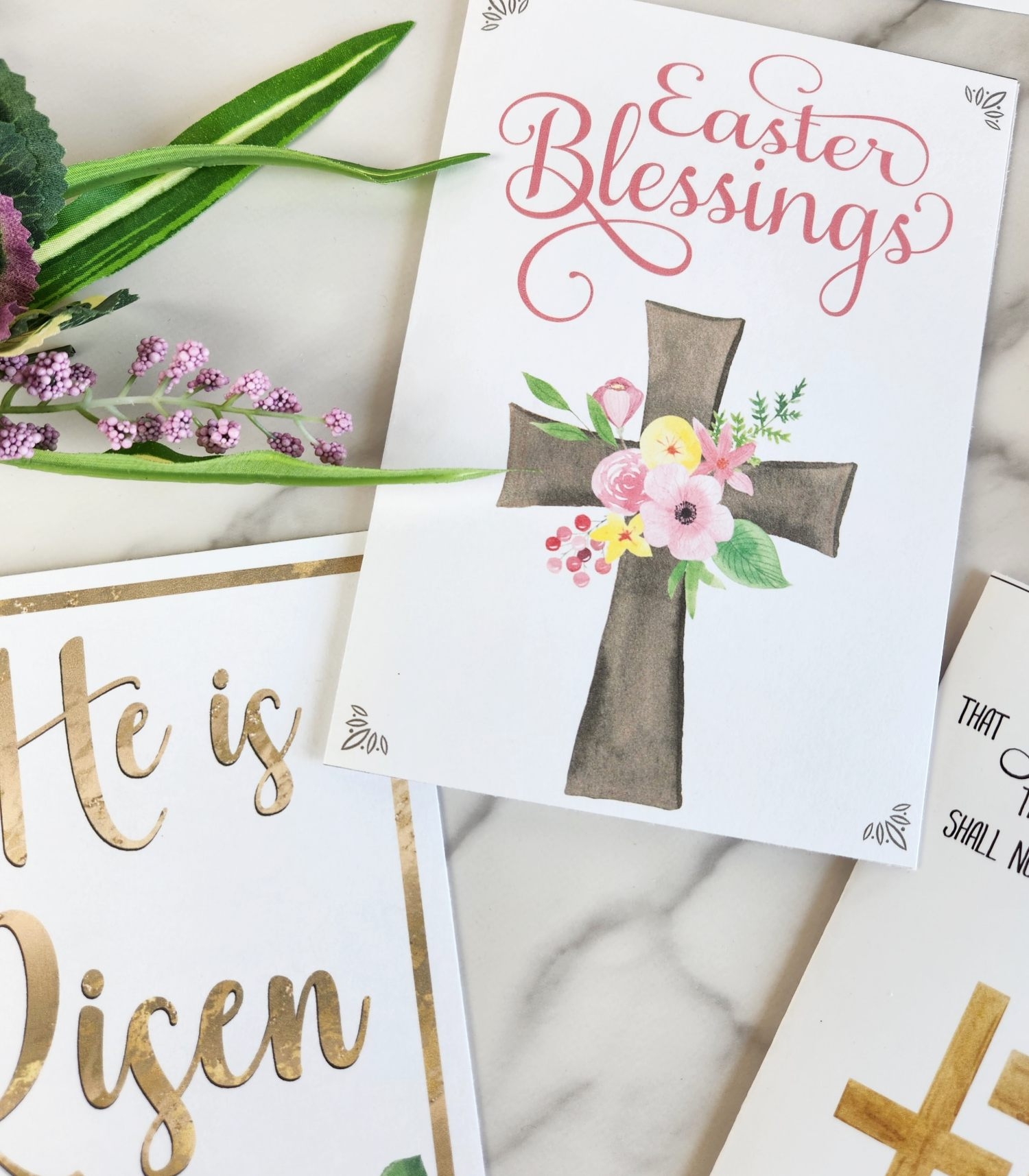 FREE Printable Religious Easter Card 3 Designs Leap Of Faith 