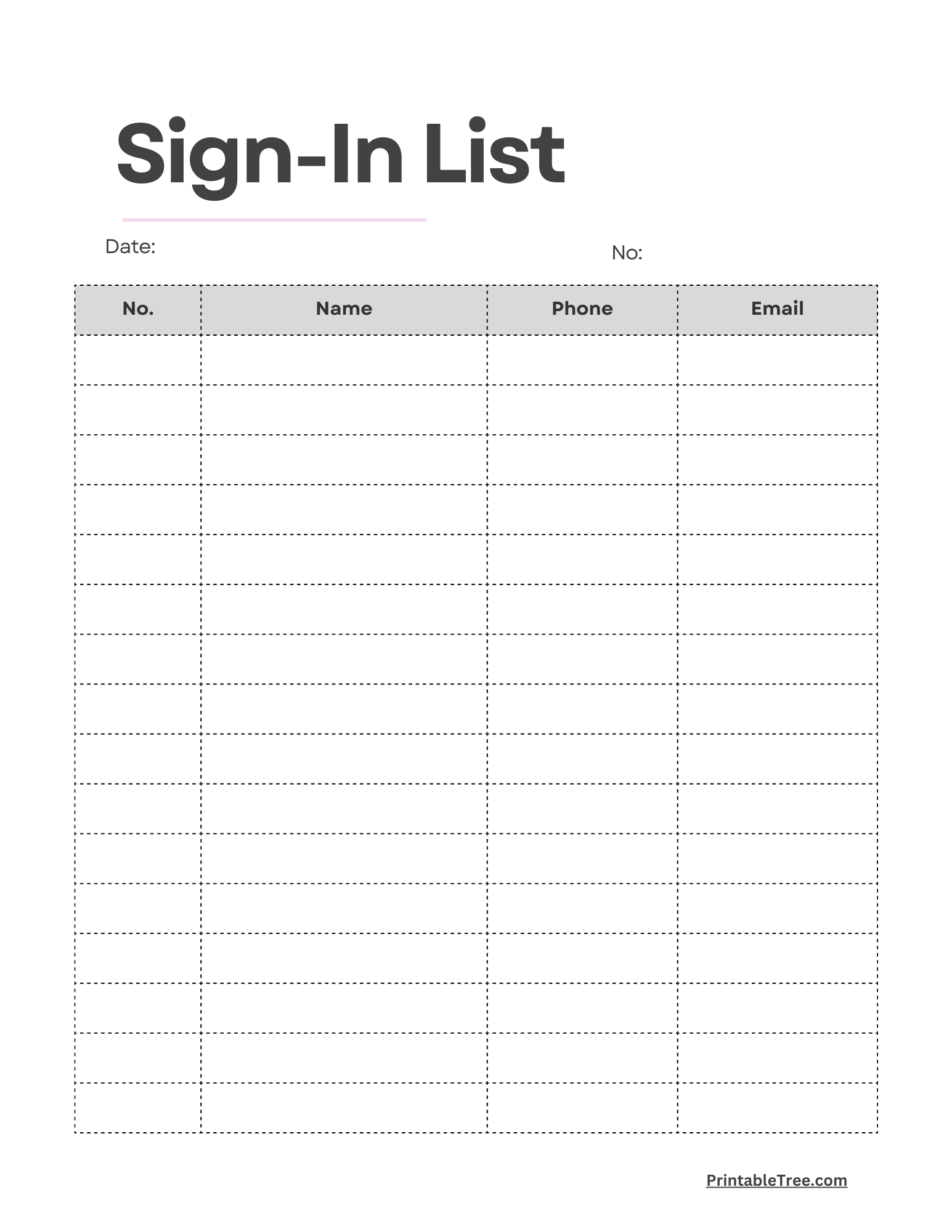Printable Blank Sign Templates Printable Blank Sign Templates