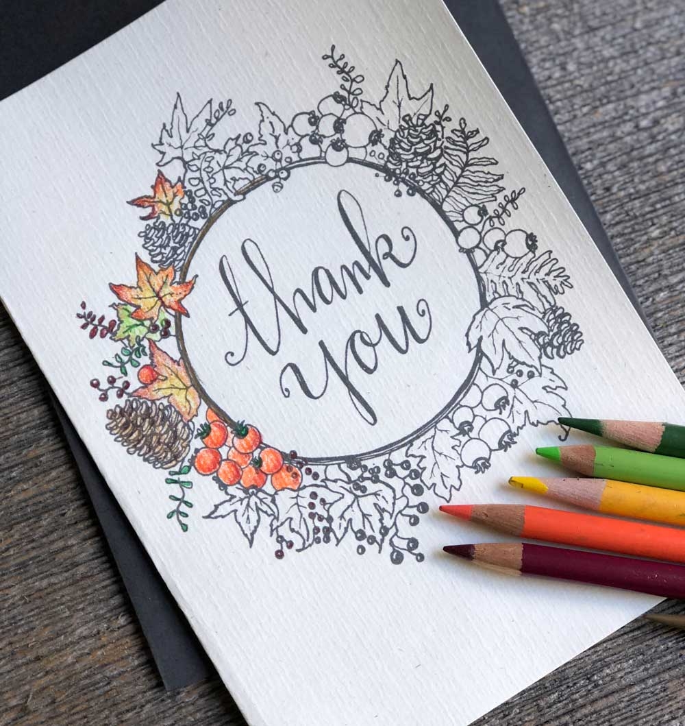 Free Thank You Card Template Printable