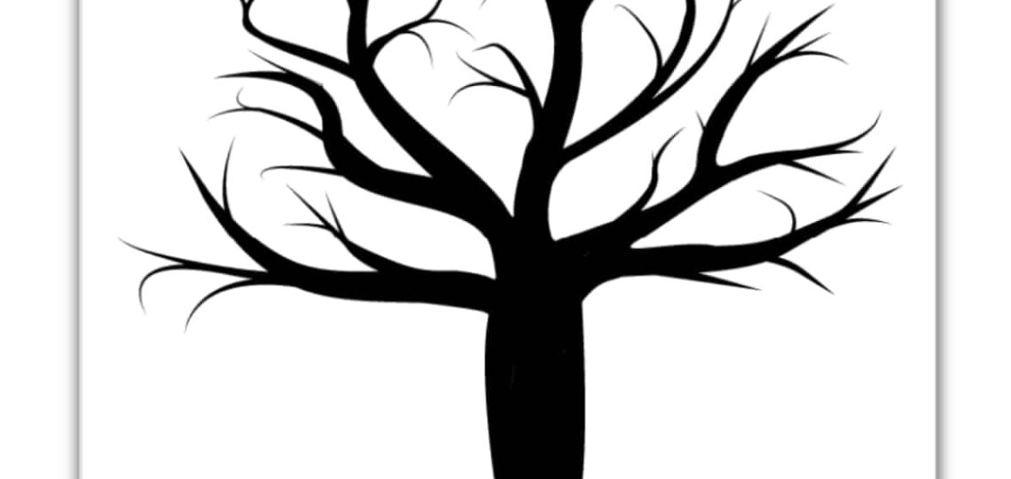 FREE Printable Trees Without Leaves Template 19 Pages Love Our Real Life