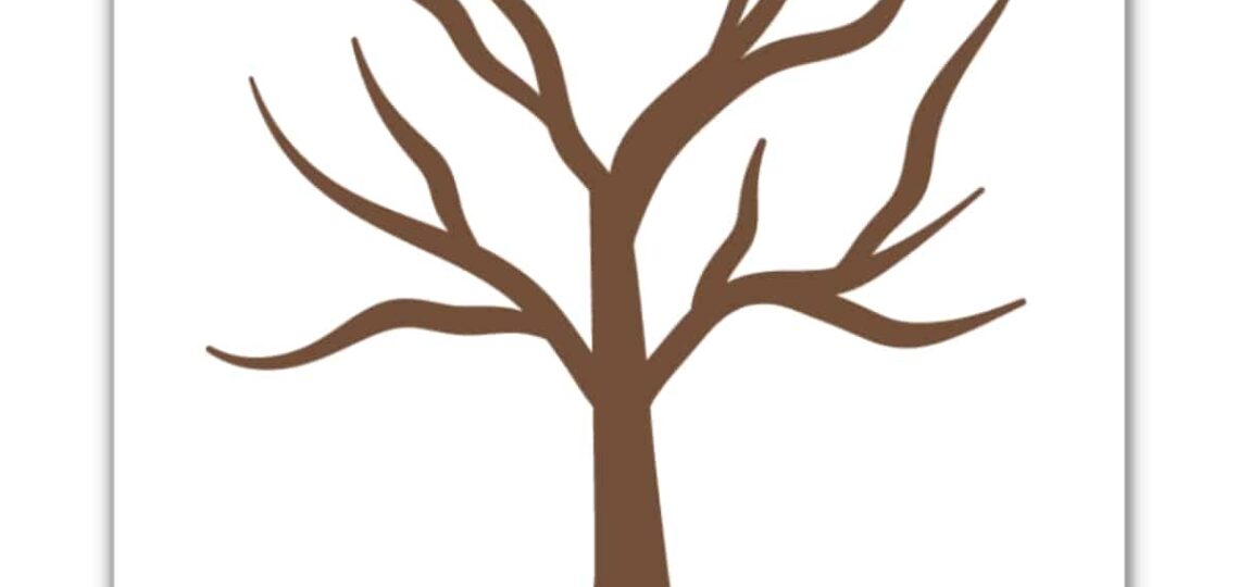 FREE Printable Trees Without Leaves Template 19 Pages Love Our Real Life