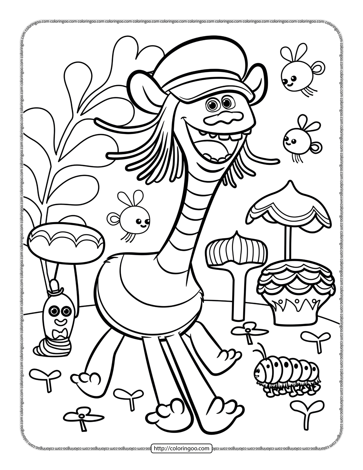 Free Printable Trolls Coloring Activities Free Printable Trolls Coloring Activities