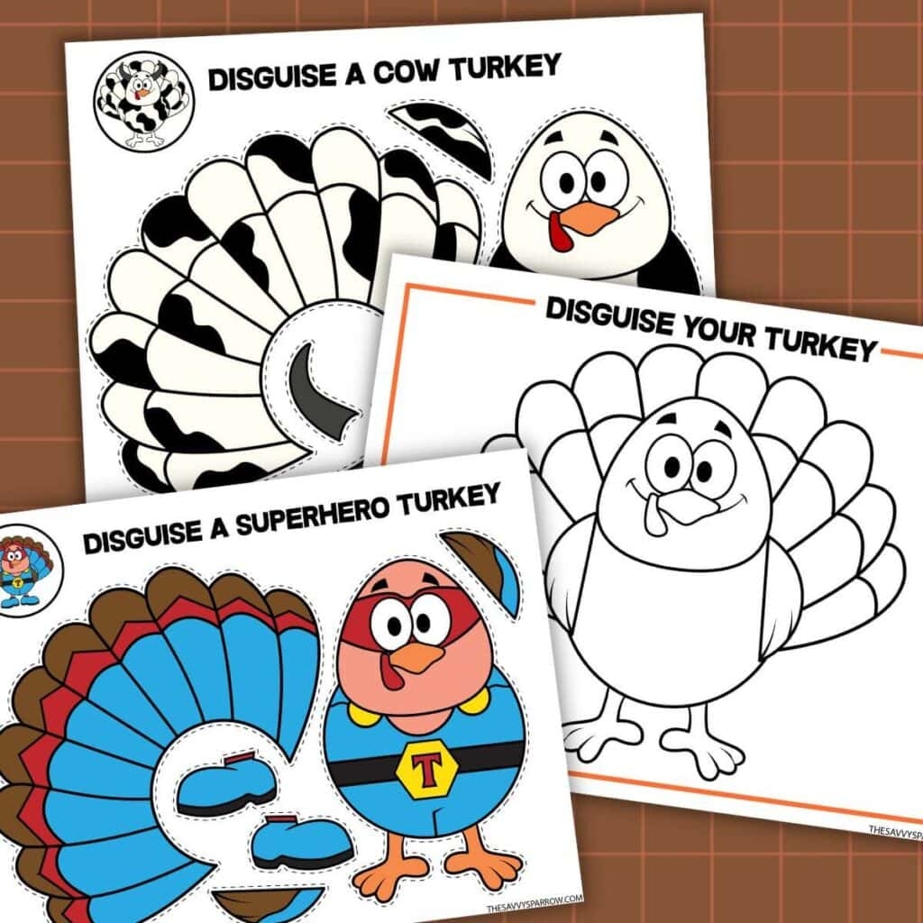 Free Printable Turkey Gobble Template Free Printable Turkey Gobble Template