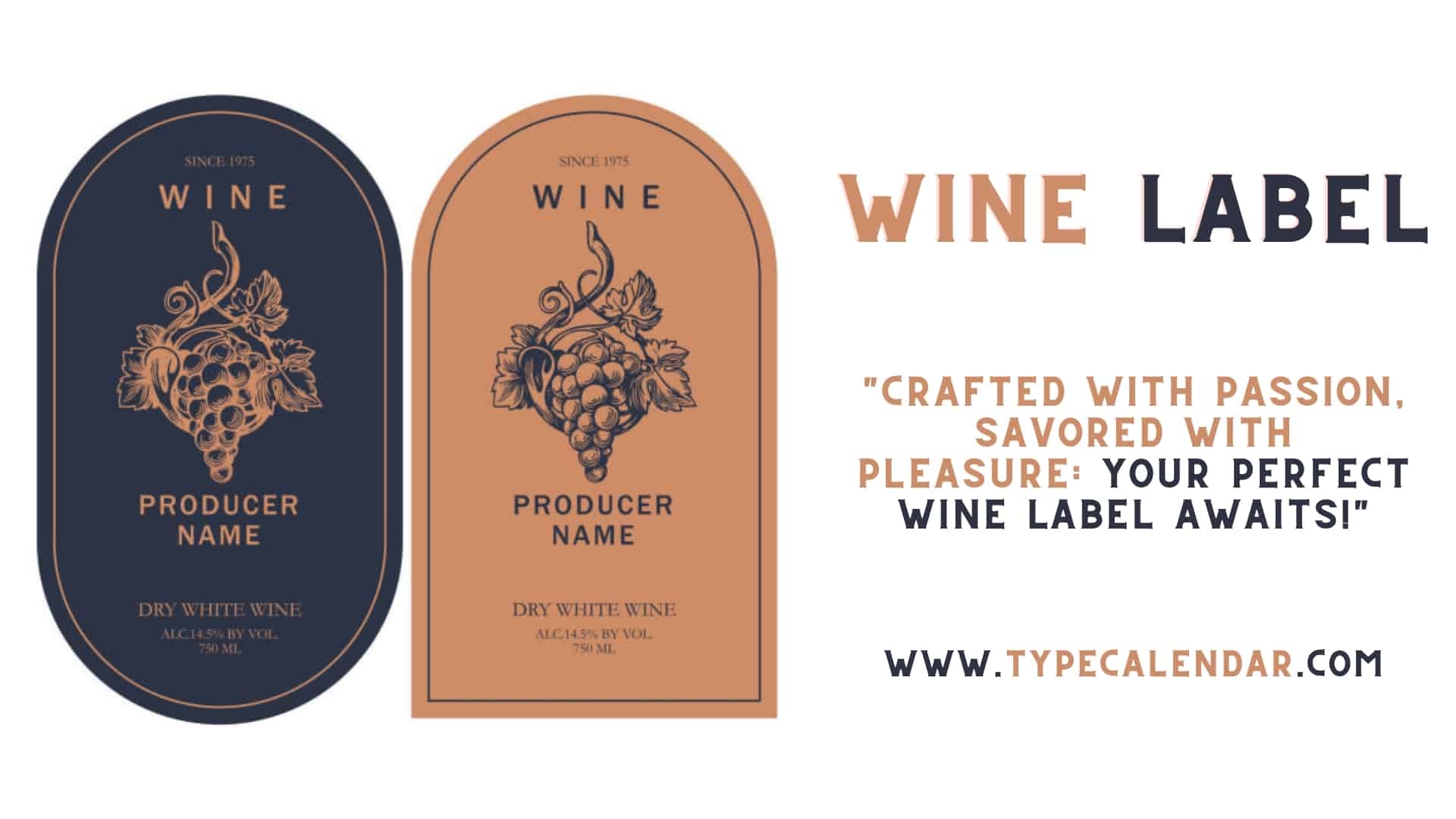 Free Printable Wine Label Templates Word PSD  Free Printable Wine Label Templates Word PSD