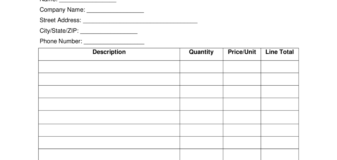 Free Sales Receipt Template PDF Word EForms