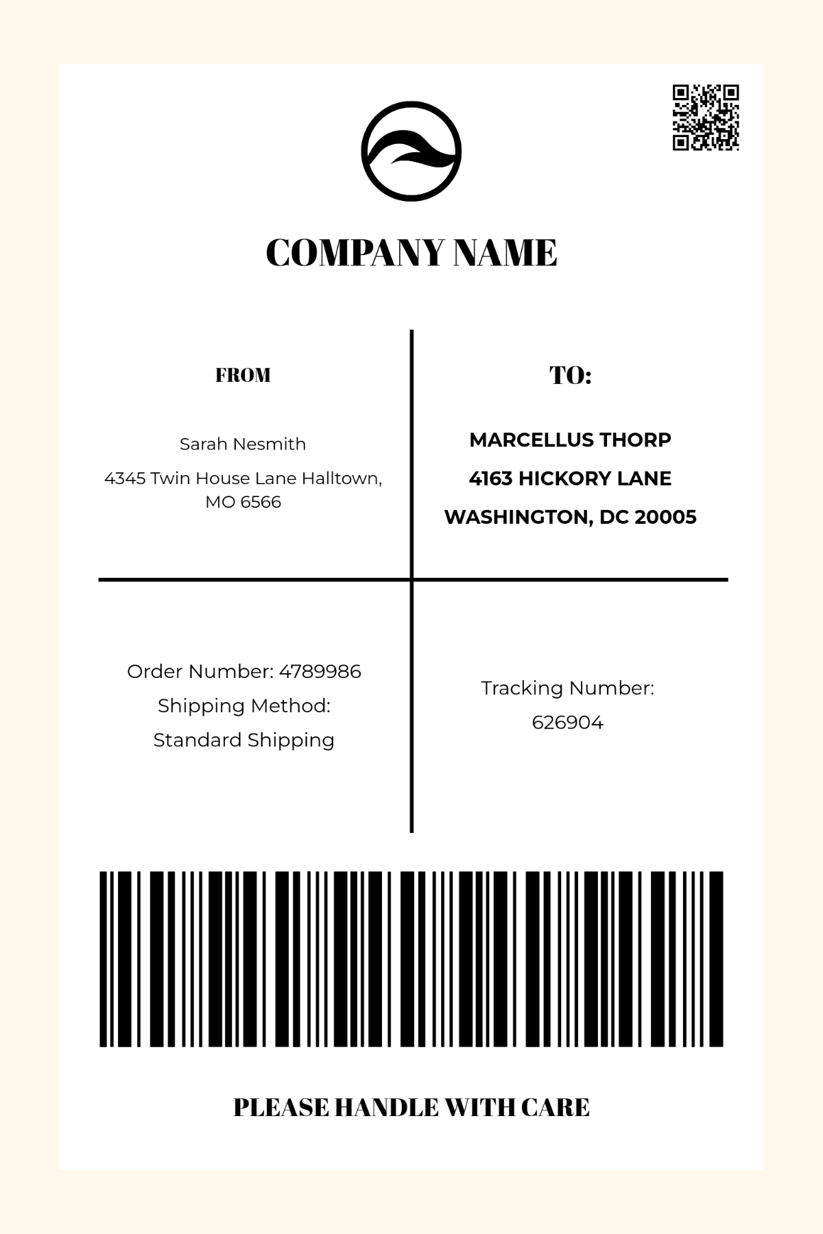 Free Shipping Label Templates Editable And Printable Free Shipping Label Templates Editable And Printable