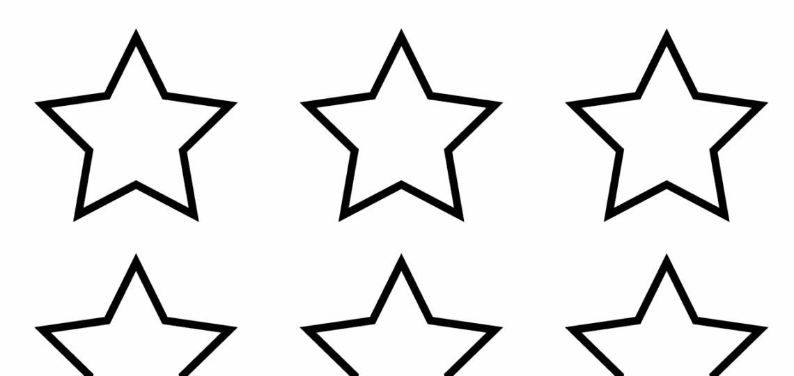 Free Star Template Printables World Of Printables Worksheets Library
