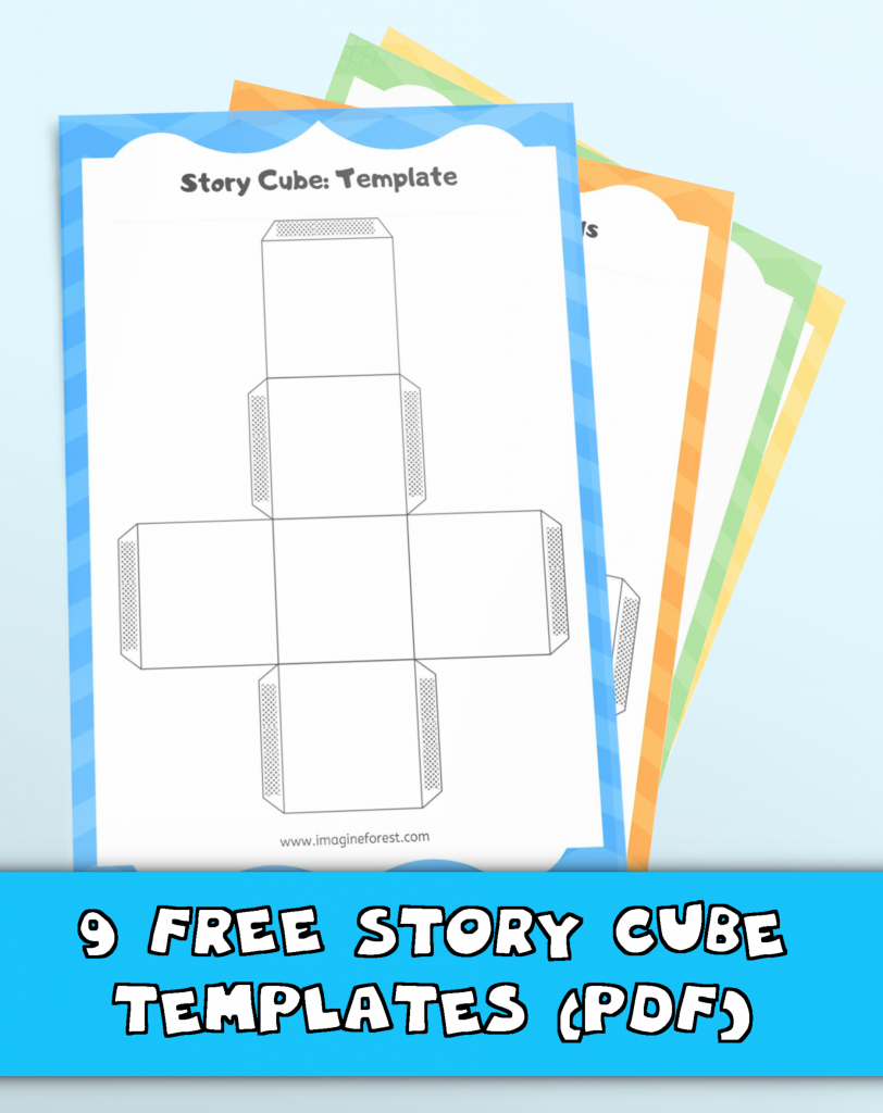 Free Story Cube Templates PDF 8 DIY Story Cube Games 