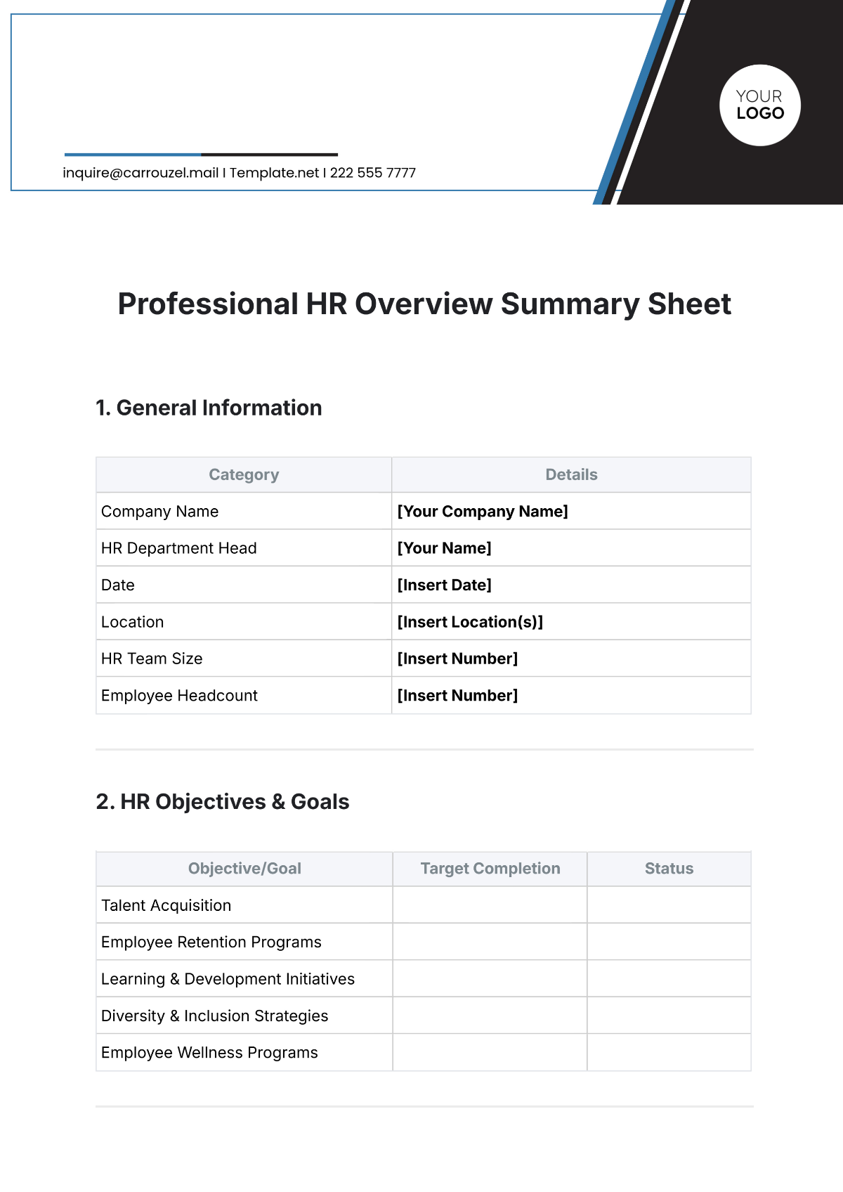 Free Summary Sheet Templates Editable And Printable Free Summary Sheet Templates Editable And Printable
