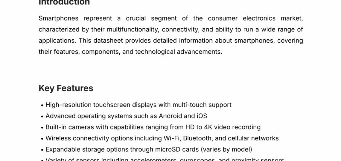 Free Summary Sheet Templates Editable And Printable