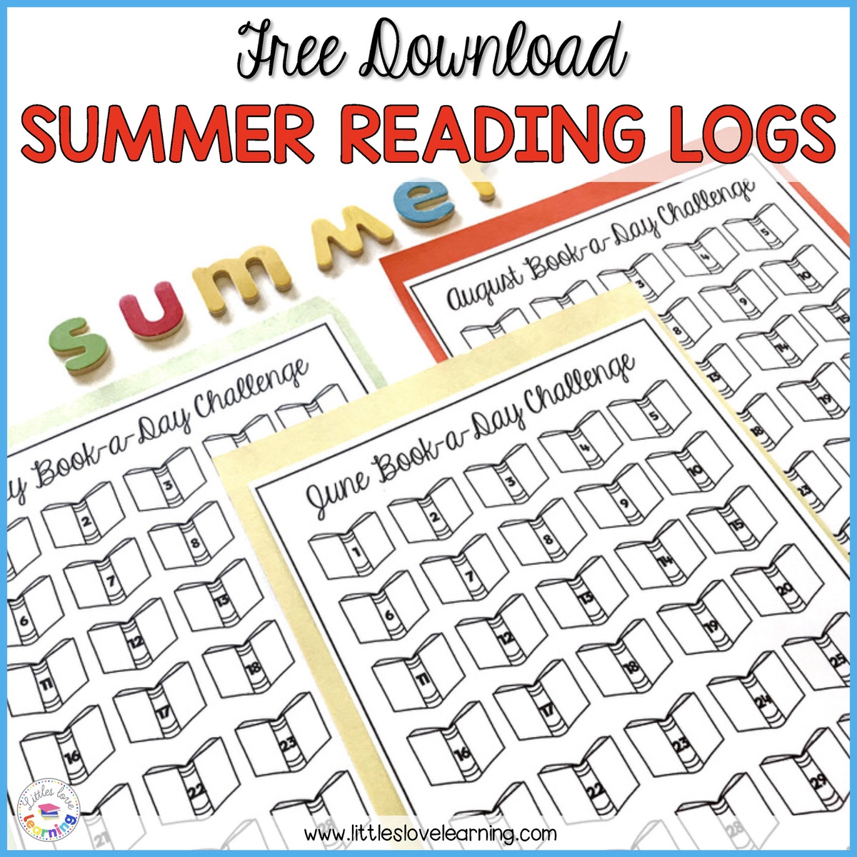 Summer Reading Log Free Printable Summer Reading Log Free Printable