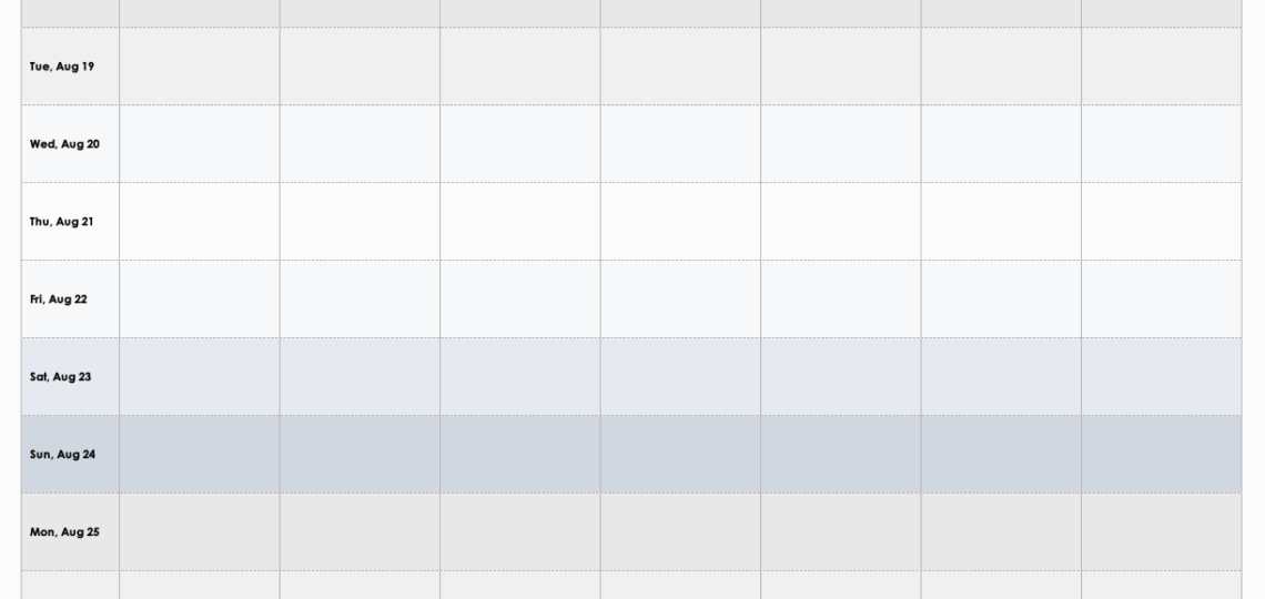 Free Time Management Templates Smartsheet