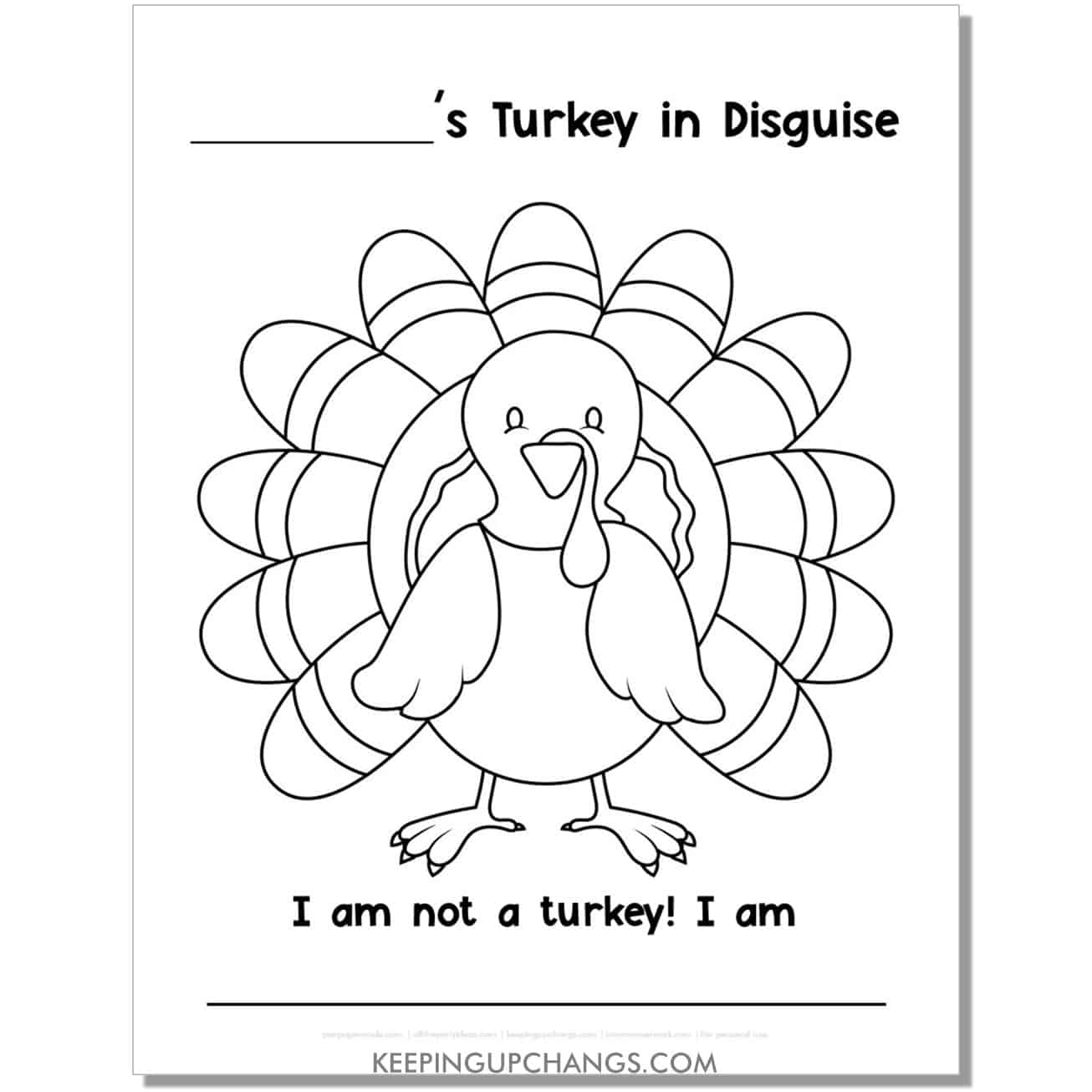 Free Turkey Disguise Project Templates MOST POPULAR Printables  Free Turkey Disguise Project Templates MOST POPULAR Printables