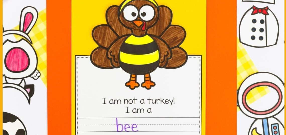 FREE Turkey In Disguise Project Template