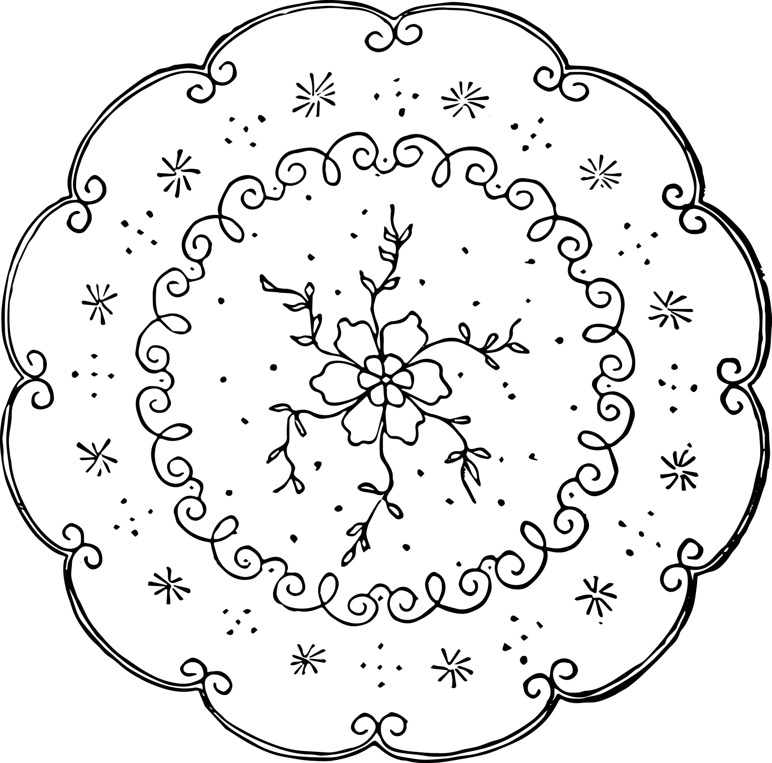 Free Vector Vintage Doilies