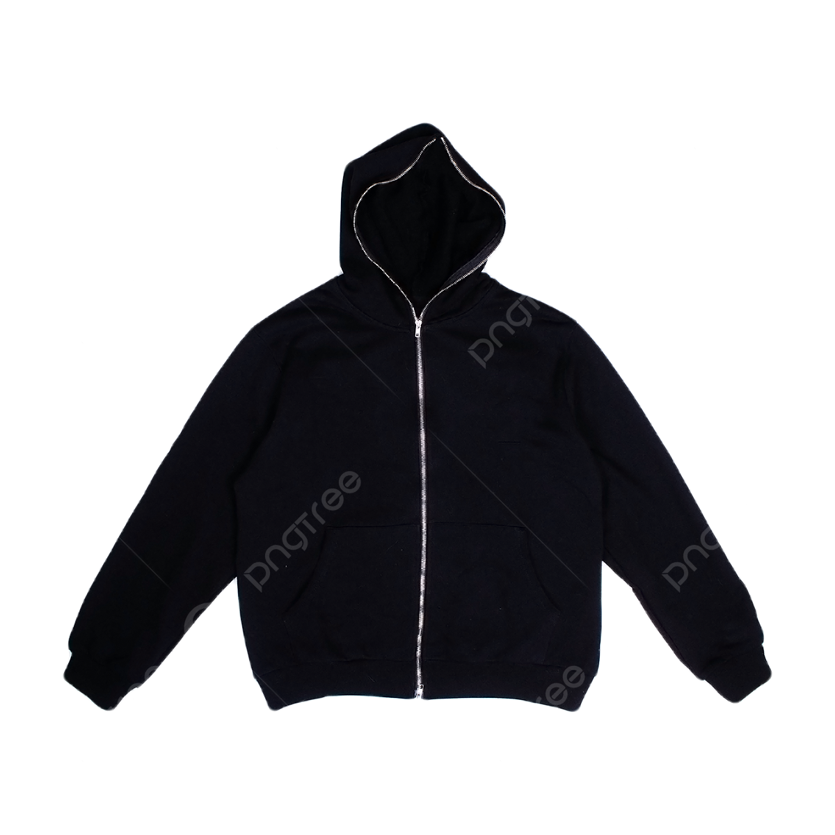 Printable Blank Hoodie Template Psd