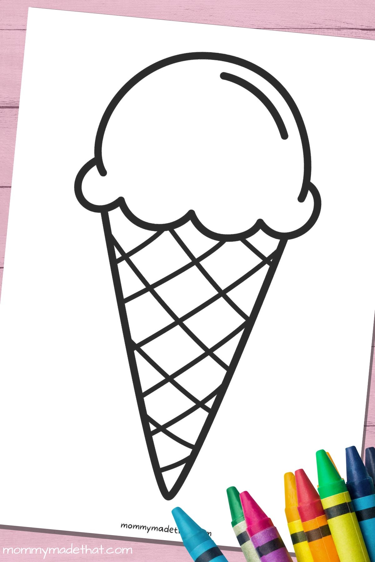 Fun Ice Cream Cone Templates For Crafts U0026 Coloring Fun Ice Cream Cone Templates For Crafts U0026 Coloring