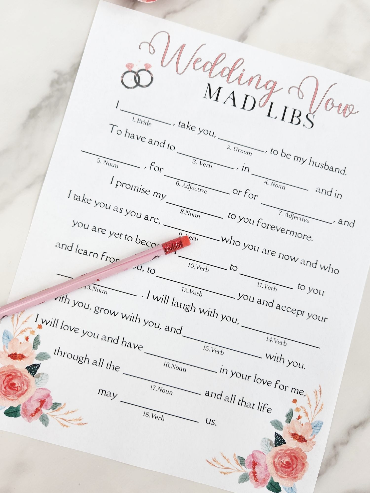 Fun Mad Libs For Bridal Shower FREE Printable Leap Of Faith Crafting Fun Mad Libs For Bridal Shower FREE Printable Leap Of Faith Crafting