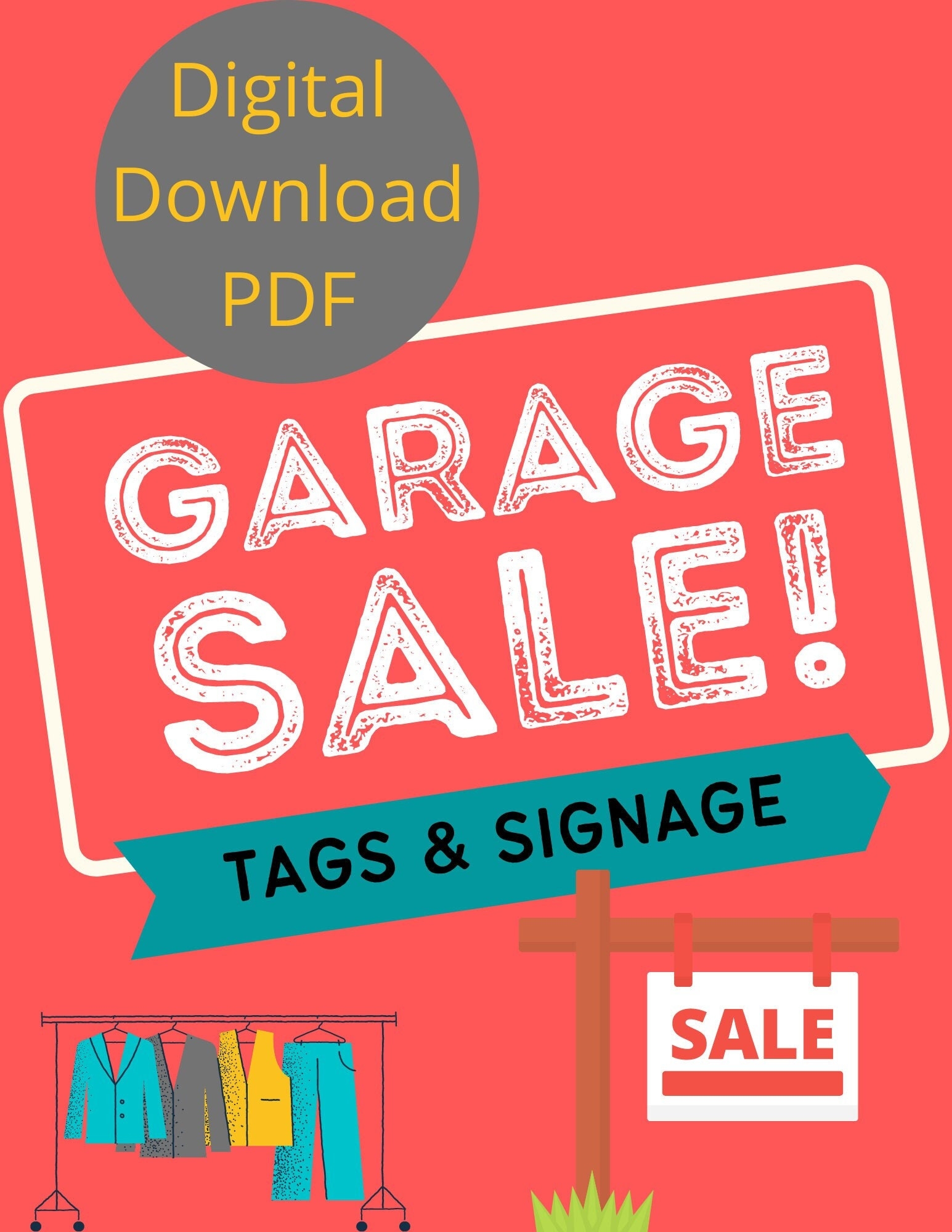 Free Printable Garage Sale Sign Templates Free Printable Garage Sale Sign Templates