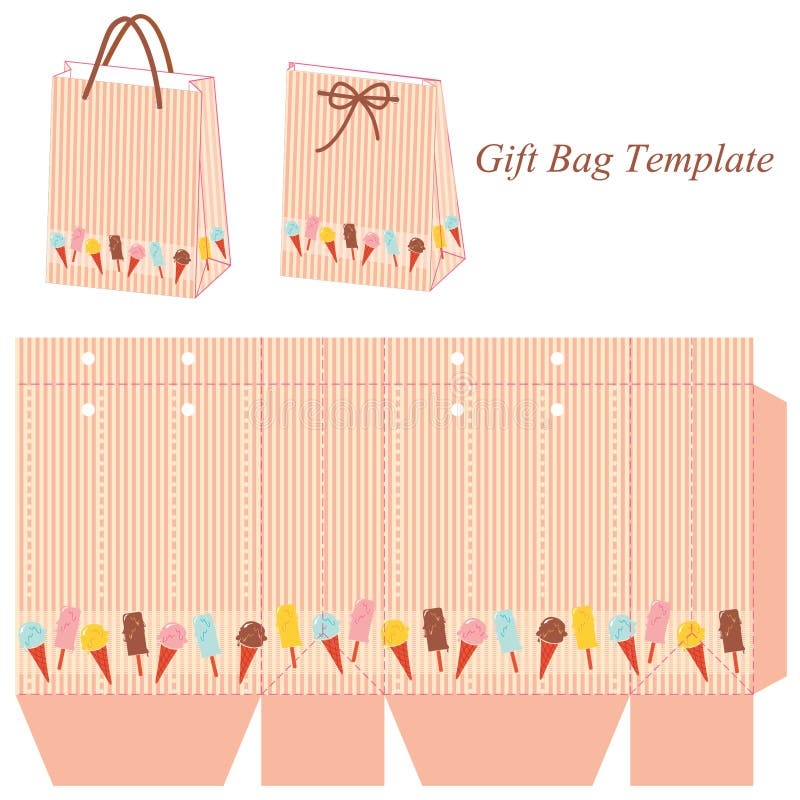 Gift Bag Template Stock Illustrations 34 051 Gift Bag Template Stock Illustrations Vectors U0026 Clipart Dreamstime