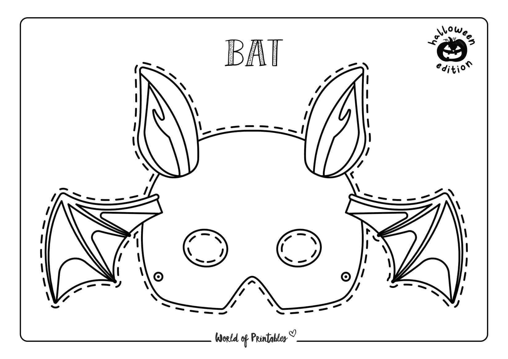 Free Printable Clown Mask Template Free Printable Clown Mask Template
