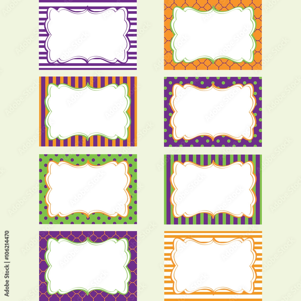 Free Printable Blank Halloween Labels Free Printable Blank Halloween Labels