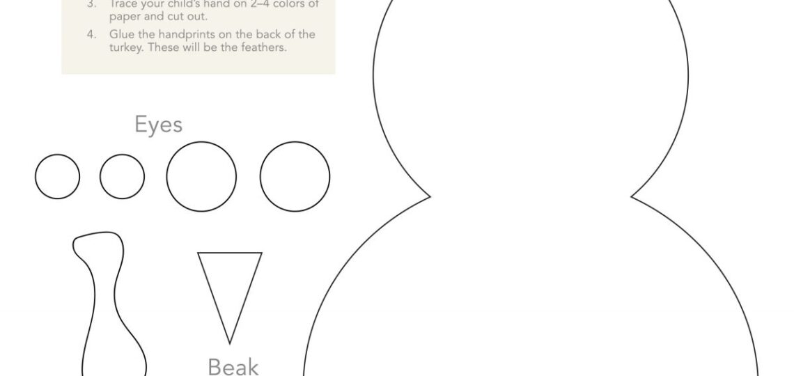 Handprint Turkey Craft New Horizon Academy